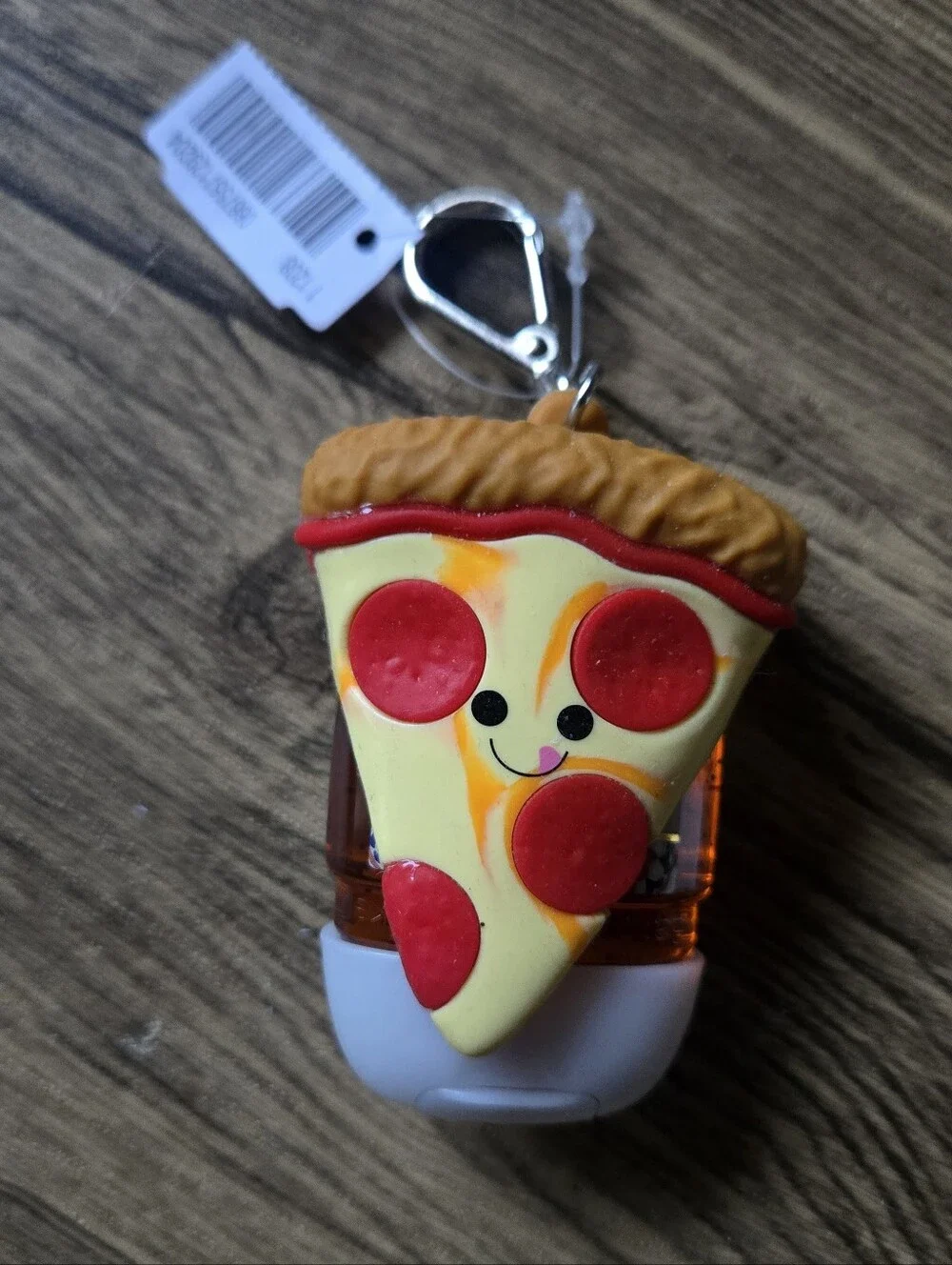 NWT BBW Pepperoni Pizza Slice Pocketbac Holder + 1 Free Hand Sanitizer